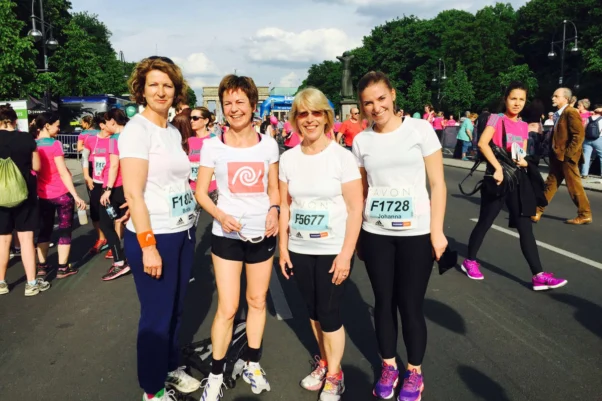 Britta Golombek, Ute Fuhrmann, Regina Olschewski-Boldt und Johanna Gehrisch